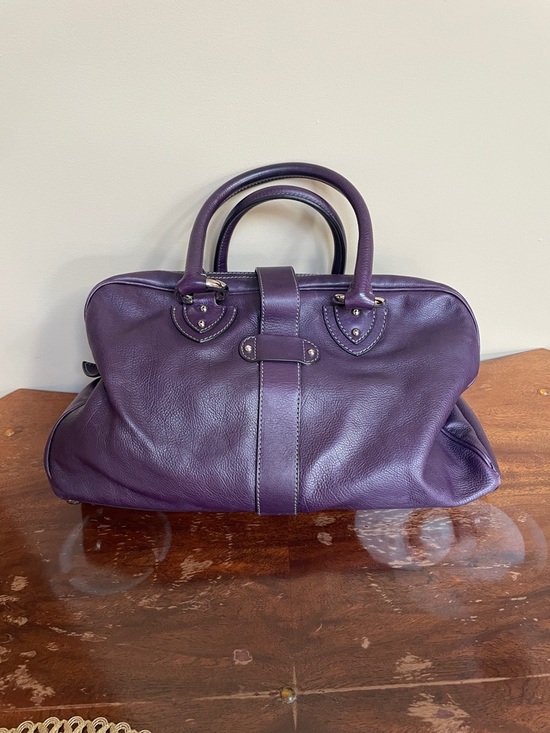 Marc Jacobs Purple Leather Bag - Picture 2 of 3